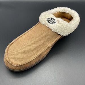 Dickies Indoor Outdoor Corduroy Slippers Men's Size Large 9.5-10.5 Brown Comfort